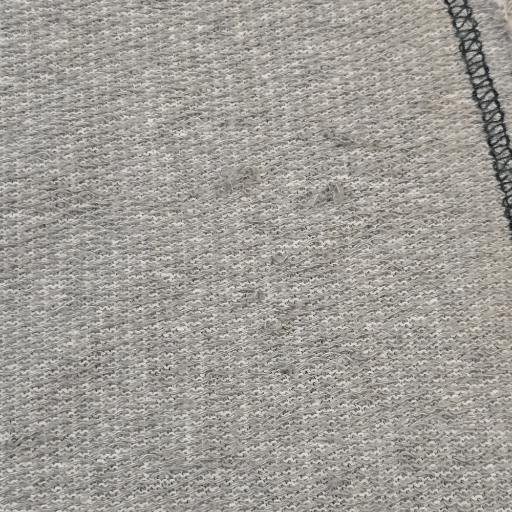 Hem & Thread Knit Swing Top XL Gray and Green - Picture 6 of 14